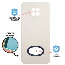 Capa para Xiaomi Redmi Note 9T 5G - Case Silicone Safe Glass Gelo
